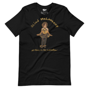 unisex-staple-t-shirt-black-front-6a18a804028d5.png Blind Meloncamp - No Rain On The Scarecrow