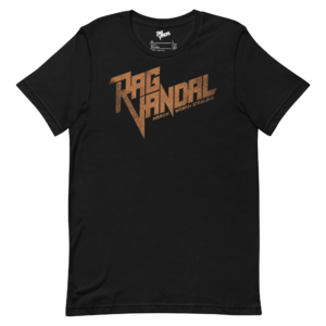 unisex-staple-t-shirt-black-front-6a18b2913f53c.png Rag Vandal Logo