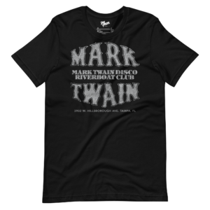 unisex-staple-t-shirt-black-front-6a1b41637f77c.png Mark Twain Disco Riverboat Club