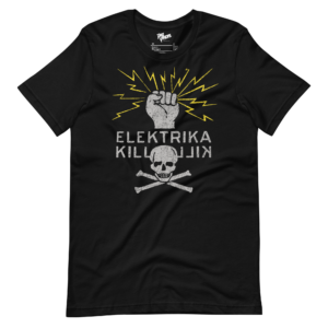 unisex-staple-t-shirt-black-front-6a2f0226178a3.png Elektrika Kill Kill