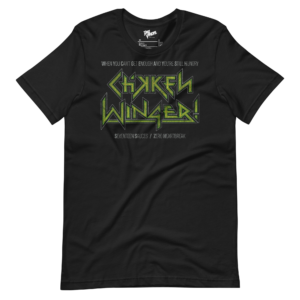unisex-staple-t-shirt-vintage-black-front-6a2ea42c4127d.png Chikken Winger!